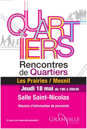 Rencontres de quartiers. Les Prairies/ Mesnil Rencontres de quartiers. Les Prairies/ Mesnil
