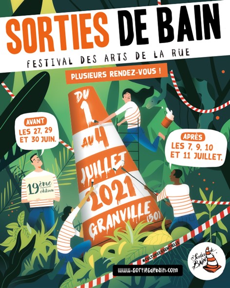 Affiche Sorties de Bain 2021