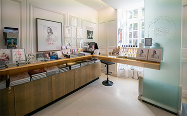 Boutique du musée Christian Dior.©Benoit.Croisy-Coll Ville de Granville