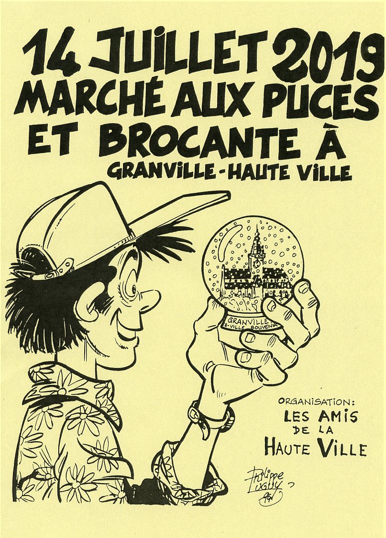 La 25e brocante de la Haute Ville se tiendra dimanche 14 juillet 2019 La 25e brocante de la Haute Ville se tiendra dimanche 14 juillet 2019