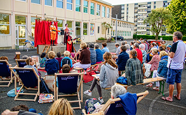 Effets Mer Espace Pierre et Marie Curie Juin 2022 Granville. ©Benoit.Croisy-Coll.Ville de Granville