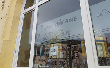 L’espace éphémère de créateurs a rouvert ses portes le lundi 2 mars 2020.©Flora.Gelot L'espace éphémère de créateurs a rouvert ses portes le lundi 2 mars 2020.