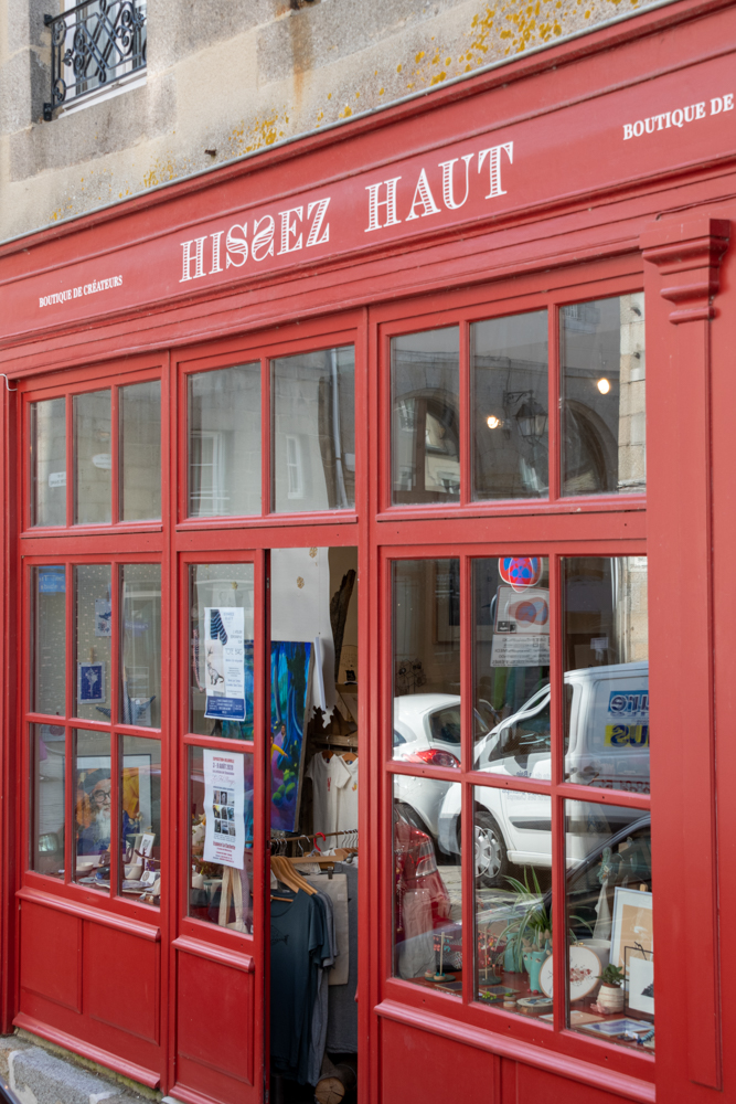 Hissez Haut a ouvert le 1er juillet 2019 dans la Haute Ville à Granville.©Benoit.Croisy