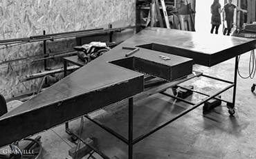Le monument sera inauguré le 23 juillet à la pointe du Roc©Benoit.Croisy Le monument sera inauguré le 23 juillet à la pointe du Roc.