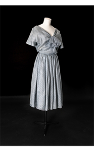 Robe, Christian Dior New York, vers 1956 © Benoit Croisy, coll. ville de Granville