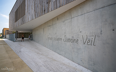 Le groupe scolaire Simone Veil sera inauguré le 31 août 2019.©B.Croisy