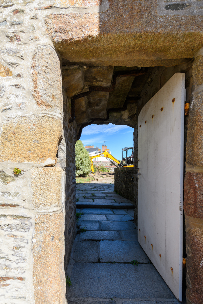 Travaux logis du roi ©Benoit Croisy - Coll Ville de Granville