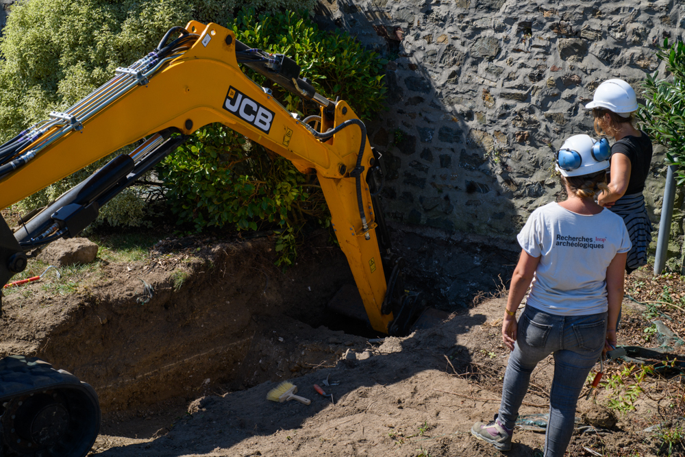 Travaux logis du roi ©Benoit Croisy – Coll Ville de Granville