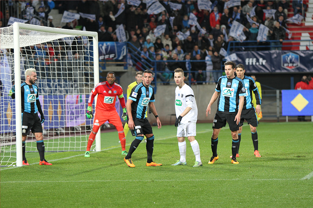 L’US Granville affrontera l’OM pour la deuxième fois en quatre ans le 17 janvier 2020 à Caen.©Stéphane.Barbier