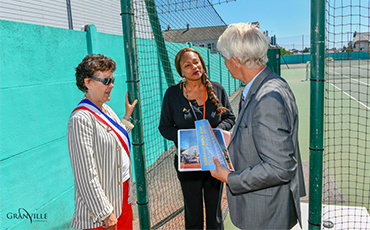 Visite Mme Flessel Ministre des sports 02.08.2018©Benoit Croisy-4 ©B.Croisy