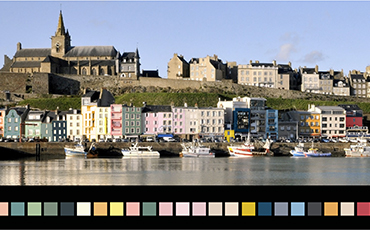 Guide de coloration des façades Granville©Ludivine.Scelles