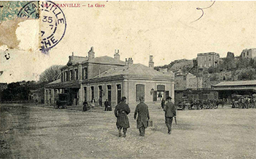 La gare de Granville a 150 ans.©Musée d’art et d’histoire de Granville. La gare de Granville a 150 ans.©Musée d'art et d'histoire de Granville.