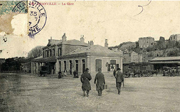 La gare de Granville a 150 ans.©Musée d'art et d'histoire de Granville.