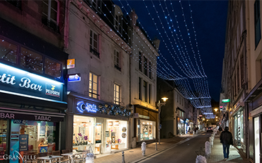 Les fêtes de fin d'année se préparent à Granville ! ©Benoit.Croisy - Coll. Ville de Granville