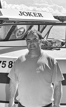 Pascal THEVENIN, pêcheur granvillais. ©B.Croisy